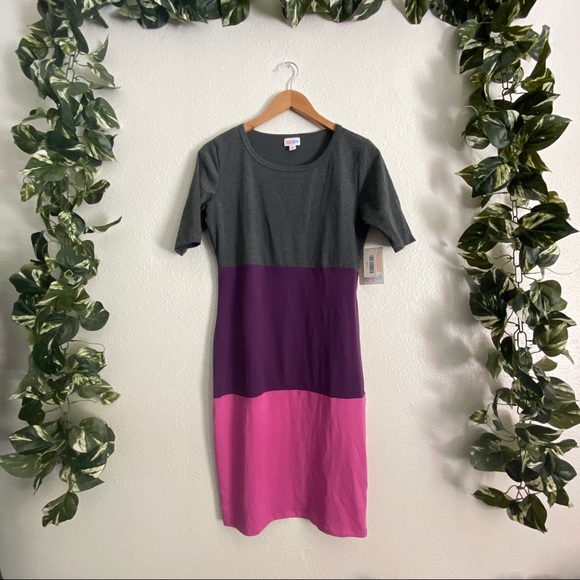 LuLaRoe Dresses & Skirts - 🎉Sale🎉Lularoe Tri-Color Dress NWT
